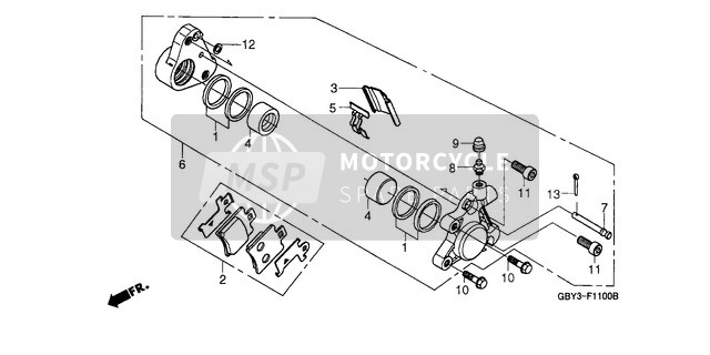 Front Brake Caliper